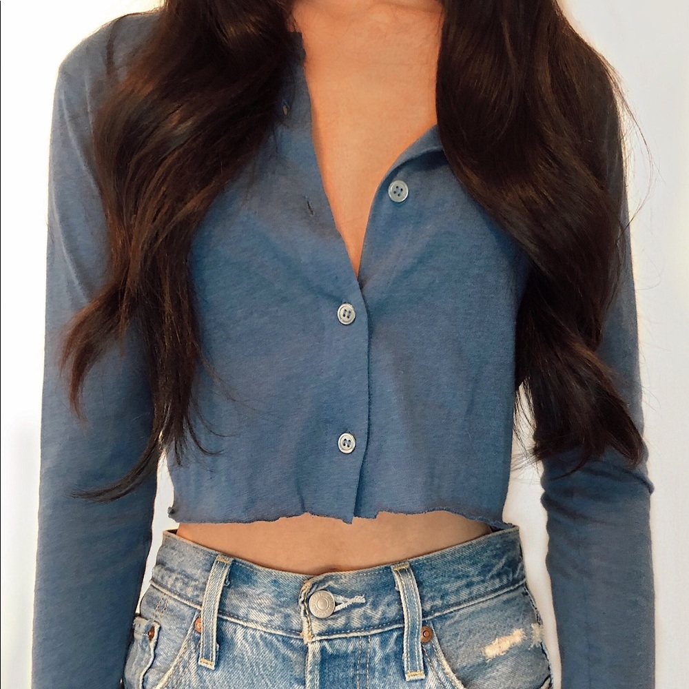 FINAL SALE - Cropped Cardigan